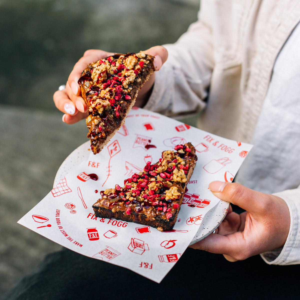 Fix & Fogg CHOC NUT BUTTER BLACK FOREST TOAST